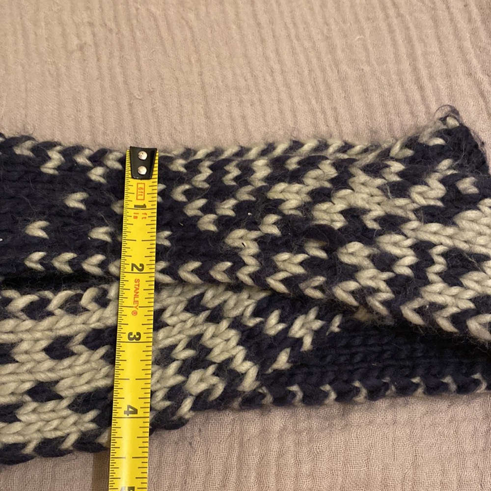 Eugenia Kim Navy and Gray Knit Headband - Picture 7 of 7